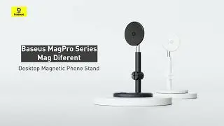 Baseus MagPro Desktop Phone Stand;|Strong magnetic connection、adjustable、Sturdy enough fortablets