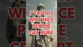 7 Stoic Truths About Why Your Kindness Gets You Hurt | Stoic Wisdom #stoicism #psychology