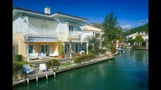 Portville Canal Villas | #120 / Portville Kanal Evleri | Роскошная вилла на канале #120