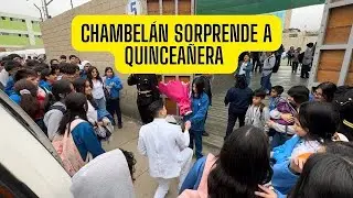 Chambelán sorprende a quinceañera