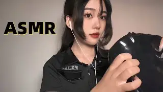 【ASMR助眠】超长衣物触发剧情｜jk制服、牛仔裤、白袜、帽子沉浸式音效｜治愈失眠