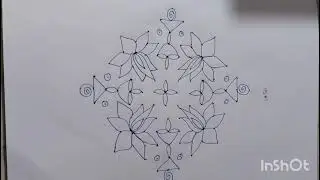 Pongal Drawing / Pongal Drawing Easy / Pongal Festival Drawing / Pongal Pot Drawing / Pongal Kolam🌺
