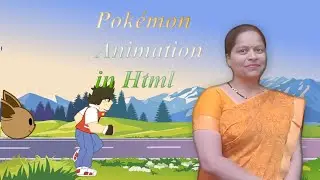 Pokémon Running Animation in Html & CSS.