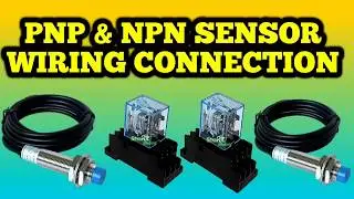 pnp npn sensor wiring connection tamil/dc sensor working function tamil/proximity sensor tamil