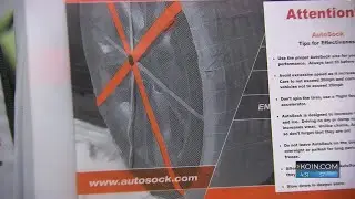 AutoSocks are a thinner alternative to tire chains