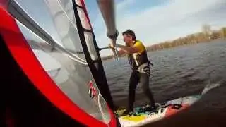 Now really back on local river Milles Isles with Fanatic CAT