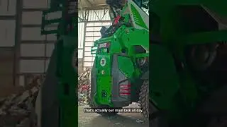 Revolutionizing Waste Management: Sennebogen 355E Transforms Daily Operations! #machine