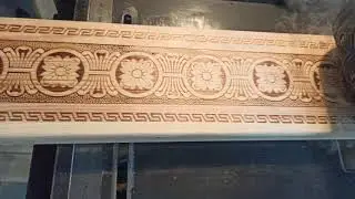 Горячее тиснение доски Византия с меандром