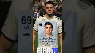 🇲🇦🇪🇸 BRAHIM DIAZ fifa evolution (18-25) #eafc25 #fc25 #fifa #brahimdiaz #diaz #realmadrid