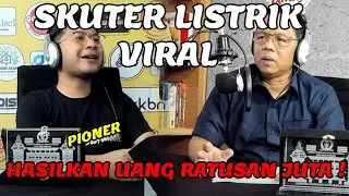 Pioner skuter listrik viral di banjarmasin, raih ratusan juta awal pembukaan!!!