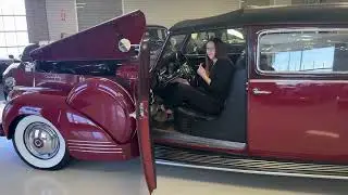Hear the 1942 Packard Super Eight One Eighty Rollson Town Car Come to Life