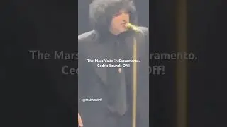 The Mars Volta in Sacramento. Cedric Sounds Off!