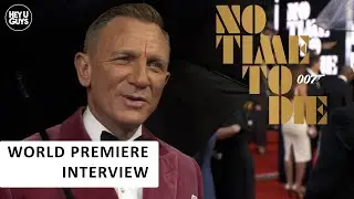 Daniel Craig on his last turn as James Bond 007 at the No Time to Die Premiere