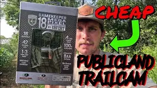 GOOD or JUNK $35 Trail Camera - Covert Gamekeeper 18 MP Review!