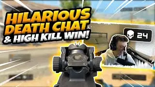 HILARIOUS DEATH CHAT ENDING! HOT PURSUIT HIGH KILL WIN! (Call of Duty: Blackout)