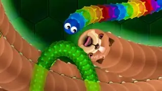 Wormax.io Strong Fast Worm Dominating The Server (Wormaxio Gameplay) Best of Wormax.io / Wormaxio
