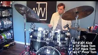 Tama Superstar Classic Maple Drumset Demo