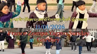 11/01/2026  ཧྥ་རན་སི་འཛོམས་པ་ཡག་མོ་རེས་གཟའ་ཉི་མའི་སྒོར་གཞས། |France Zompa Yagmo Sunday Gorshey 