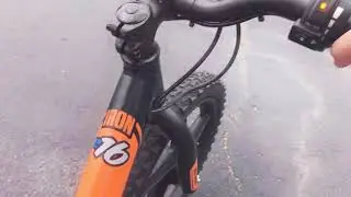Harley-Davidson IRONE 16 electric balance bike Aksel&rsquo;s demo