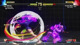 [SFVCE] (2021.04.13) - BienoO (Falke) vs Kusaka_Nasu (Karin) Ranked Matches part 1