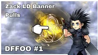 [DFFOO JP] Zack's LD Weapon Debut Banner Pulls!