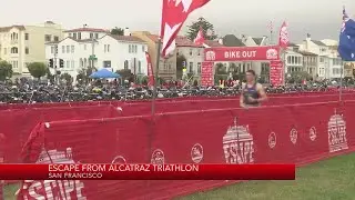 Escape from Alcatraz triathlon kicks off in San Francisco