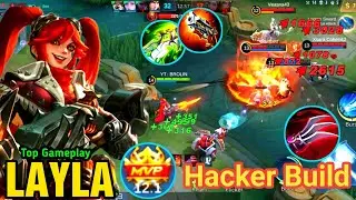 Layla Hacker Build 100% For Broken / Build Top 1 Global Layla ~ Mobile Legends &radic;