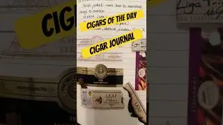 Cigars of the day #CigarJournal ✍🏾📝