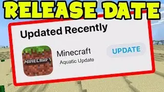 NEW Minecraft PE UPDATE 1.4 RELEASE DATE (MCPE Beta)