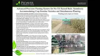 Advanced Precision Planting System for No-Till Raised Beds: Seamlessly Accommodating Crop Residue