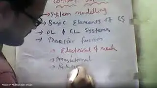 Open  Loop and  Closed Loop Sytems contd 1...