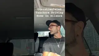 Enjoy The Silence 🤫 #commuting #driving #teacherlife #teacherblogger #teachervlogger #classroom
