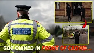 UK COPS DESTROYED After ILLEGAL STOP&mdash;AUDITOR SCHOOLS THEM ON CAMERA!