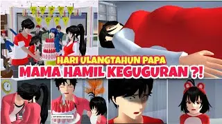 MAMA HAMIL KEGUGURAN DI HUT PAPA?! BABY CHERYN NANGIS ||  SAKURA SCHOOL SIMULATOR DRAMA