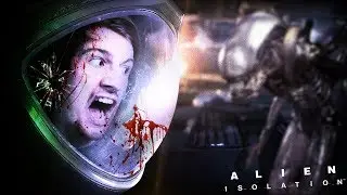 HE'S RIGHT BEHIND ME.. ISN'T HE? || Alien Isolation (Part 7)