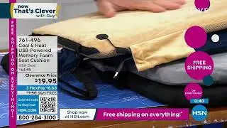 Cool   Heat USBPowered Memory Foam Seat Cushion