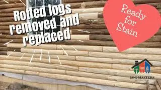 Our log home services come to your home!