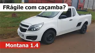 Bonitinha, mas ordin&aacute;ria? Chevrolet Montana 2013/14 1.4 EconoFlex!