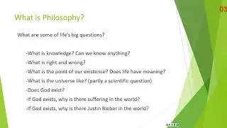 What is Philosophy?