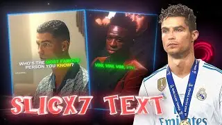 Full  @slicx7  Text Tutorial No Alight Motion (+Preset)