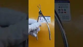 Rubber dam punch forceps latest design stainless Steel polish.