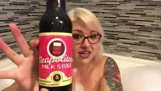 BubbleBath Beer Review Episode 9: A Twofer! Neapolitan Milk Stout and PranQster Golden Ale.