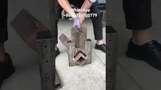 Hydraulic Square Tube Cutting Machine Made in China #machine