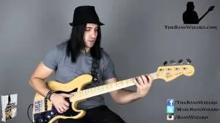 Bass Lessons - Marcus Miller Frankenstein with Tabs  (The Bass Wizard)