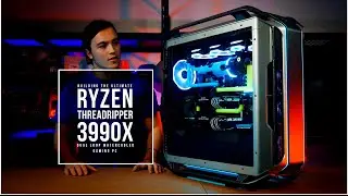 Building the ULTIMATE Ryzen Threadripper 3990X Dual Loop Watercooled Gaming PC