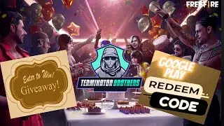 Special Stream Redeem Code Giveaway | Free fire Live | Terminator Brothers