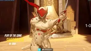 Overwatch Genji God Shadder2k Showing His Sick Gameplay Tricks -POTG-