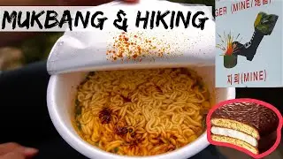 Mukbang + Hiking Jangsan Mountain in Busan, South Korea