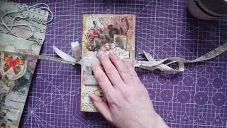 PRESENTATION DU FLIPBOOK + POCHETTE (et les créas du fil rouge fin d'année 2025 de @sophiecrea )