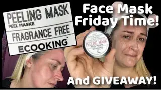 Ecooking Peeling Mask Review / Firming, Smoothing And Exfoliating / Face Mask Friday